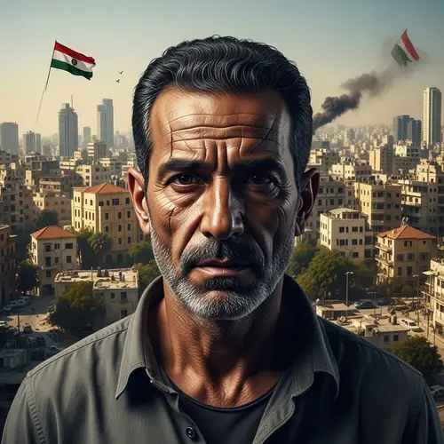 Captivating Portrait in Middle-Eastern City | Life and Resilience