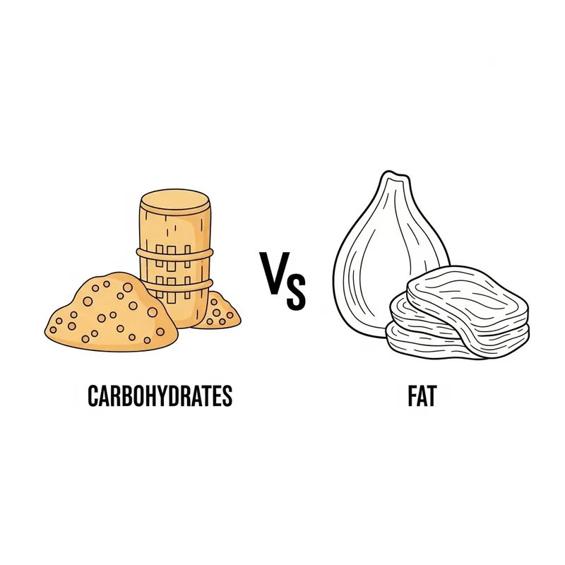 Nutrition Comparison: Carbohydrates vs Fat Nutrition Comparison: Carbohydrates vs Fat