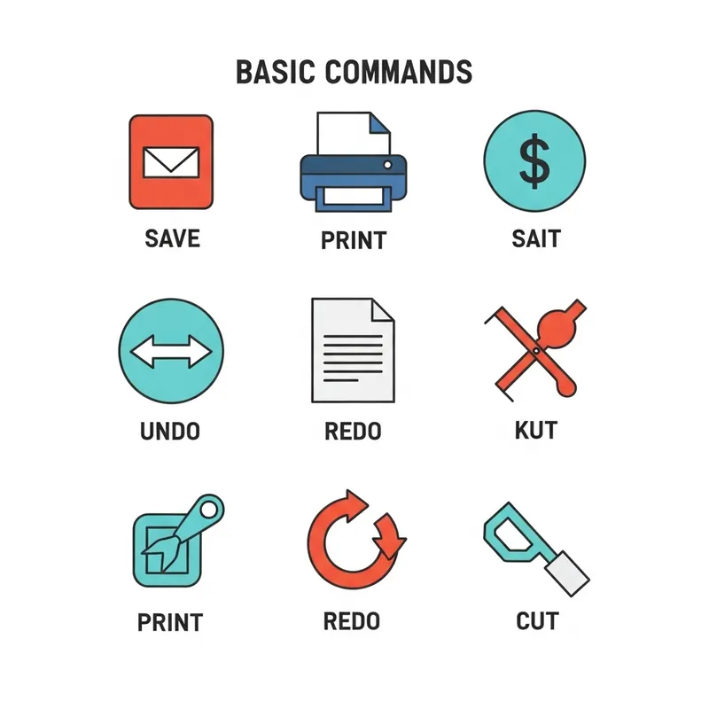 Basic Commands: Flat Design Tips & Tools