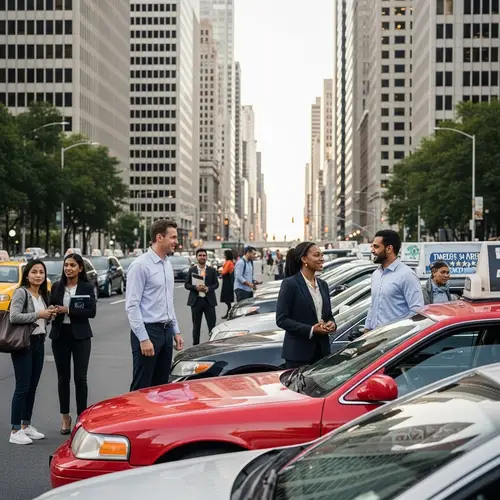 City Center Taxi Services: Diverse Drivers & Colorful Fleet