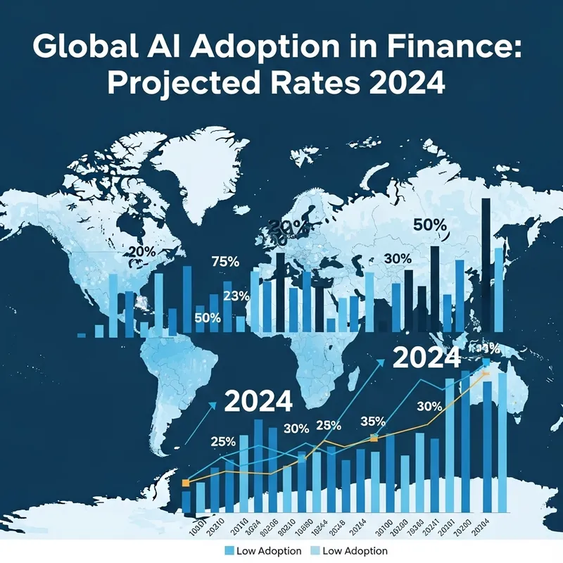AI Adoption Forecast in Financial Services Worldwide by 2024