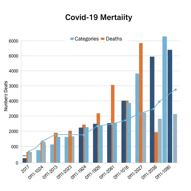 Covid-19 Mortality Data: Bar Chart Analysis