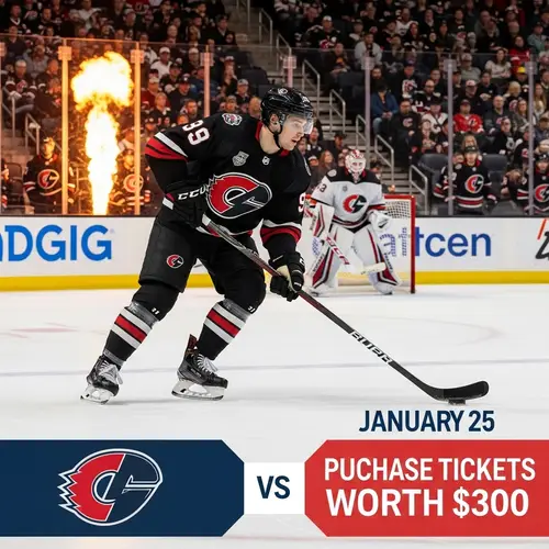 Exciting Hockey Match: Calgary Team vs Unidentified Player on Jan 25