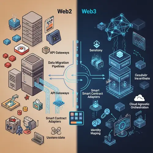 Web2 vs Web3: A Visualization of Digital Domain Transition