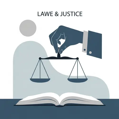 Law and Justice | Abstract Artwork