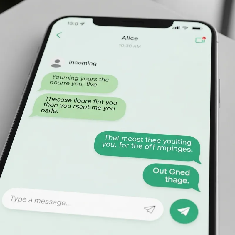 WhatsApp Chat App Design for Smartphone