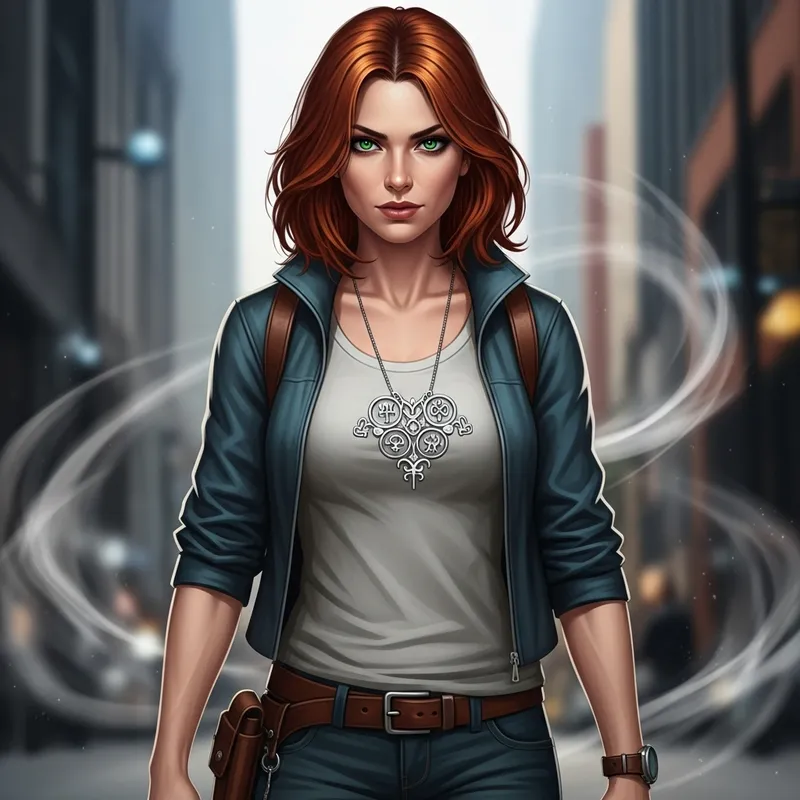 Nora Jacobs: Fiery Red-Haired Detective