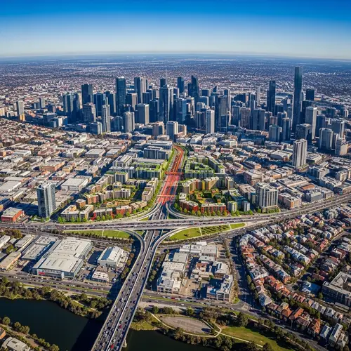 Breathtaking Aerial Cityscape Photography | Infrastructure Project