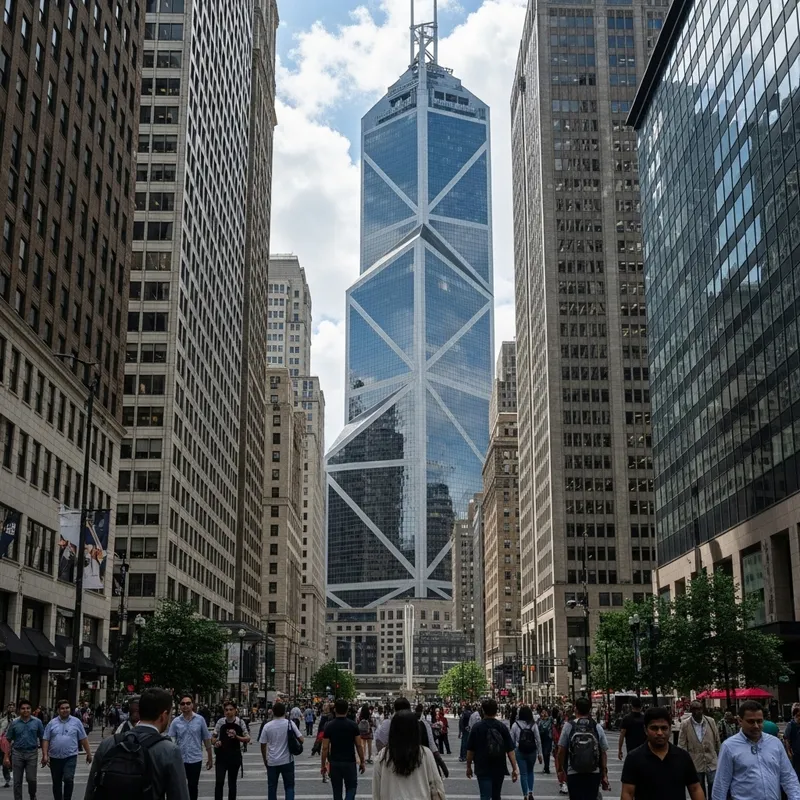 Real Estate High-rise Office Buildings