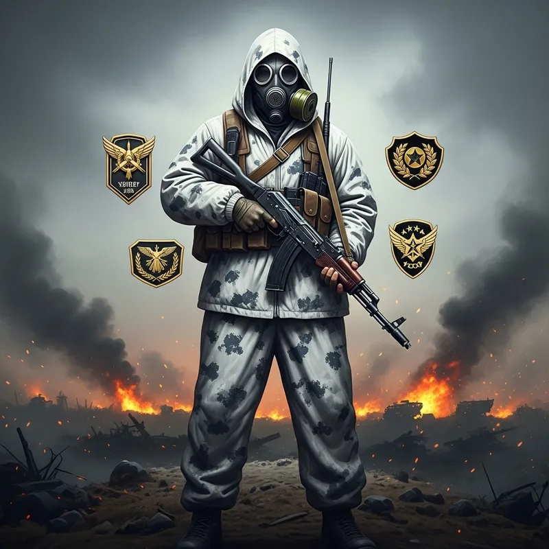 Warzone Top Winner Ghost AK-47 | Ultimate Ghost Apparel