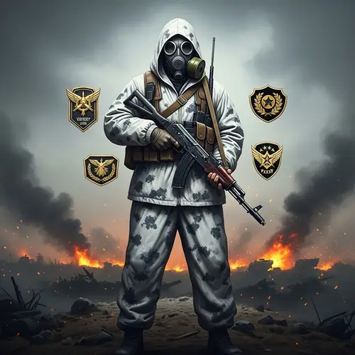 Victorious Game Character Illustration | Ghost-Like Apparel