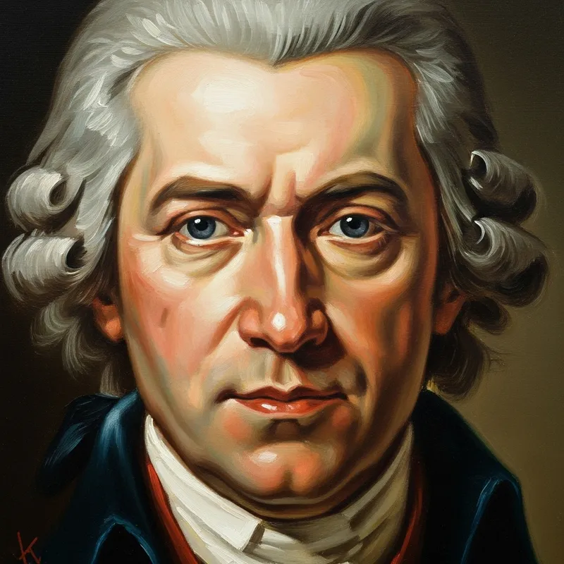 Ludwig van Beethoven's Intensity - Masterpiece Oil Painting