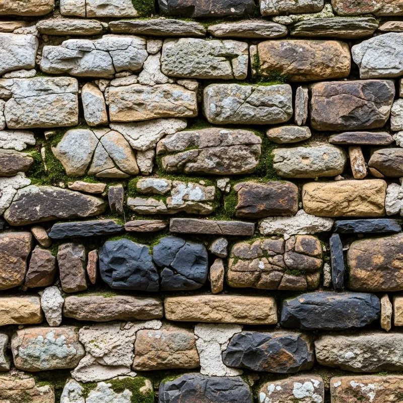 Ancient Wall Stone Texture - Seamless Stone Pattern