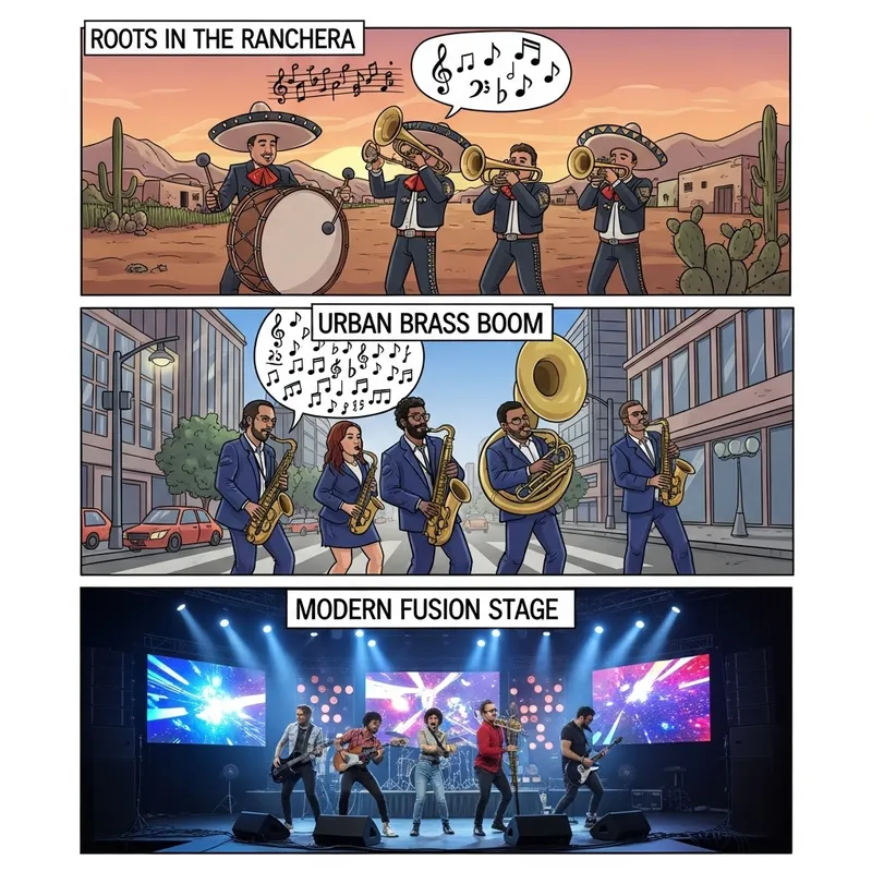 Evolution of Banda Music in Comics: Trad to Contemp