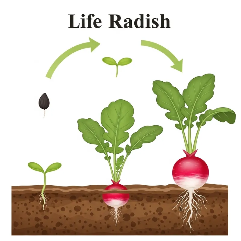 Radish Growth Stages: Cultivation Insights & Visual Guide Radish Growth Stages: Cultivation Insights & Visual Guide
