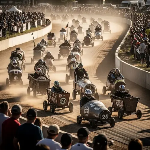 Exciting Bottomless Cart Marathon on Diverse Track