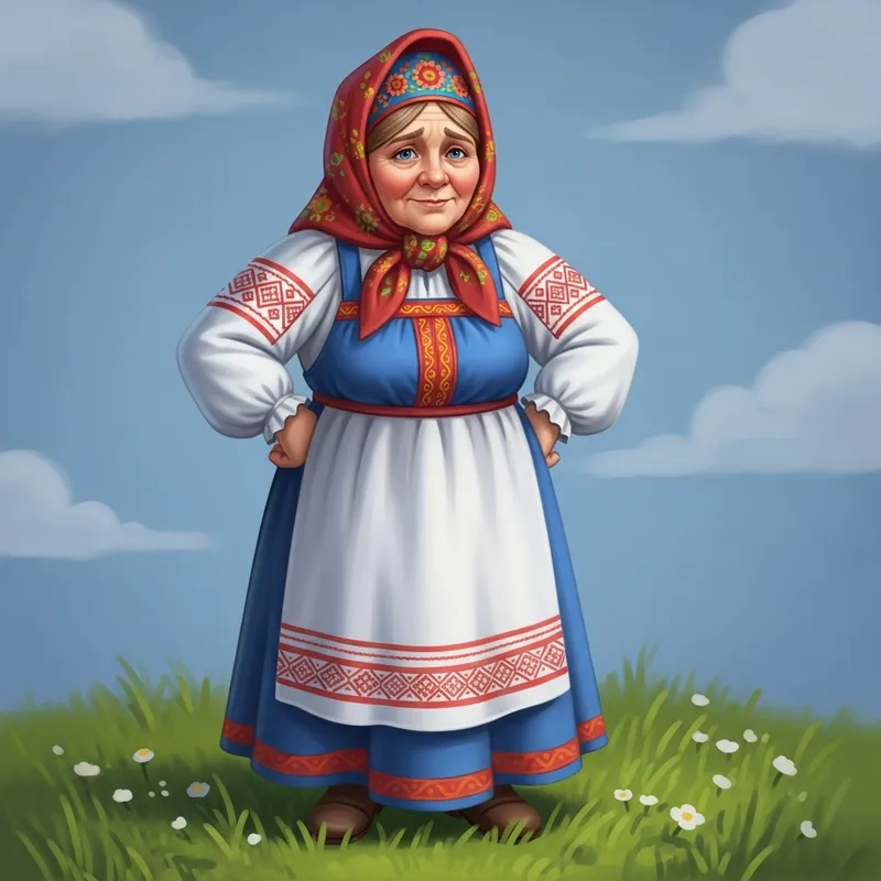 Russian Mom from Prostokvashino Village Russian Mom from Prostokvashino Village
