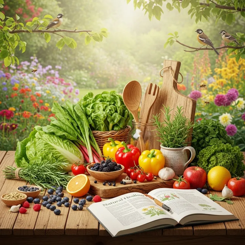 Enhance Wellness: Vibrant Vegetables, Fresh Fruits & Herbal Goodness