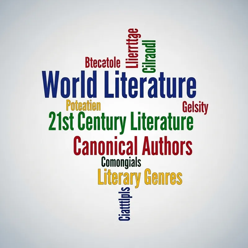 Literature Tag Cloud: World, 21st Century, Canonical Authors, Literary Genres. Literature Tag Cloud: World, 21st Century, Canonical Authors, Literary Genres.