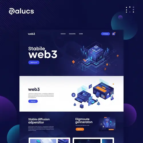 Dynamic Web3 Design | Futuristic Digital Elements