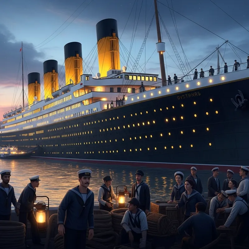 Titanic Ship: Captivating Images from the Early 20th Century