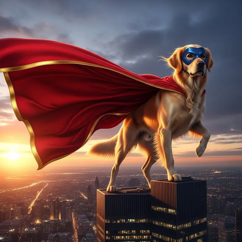 Superhero Dog | Courageous Canine