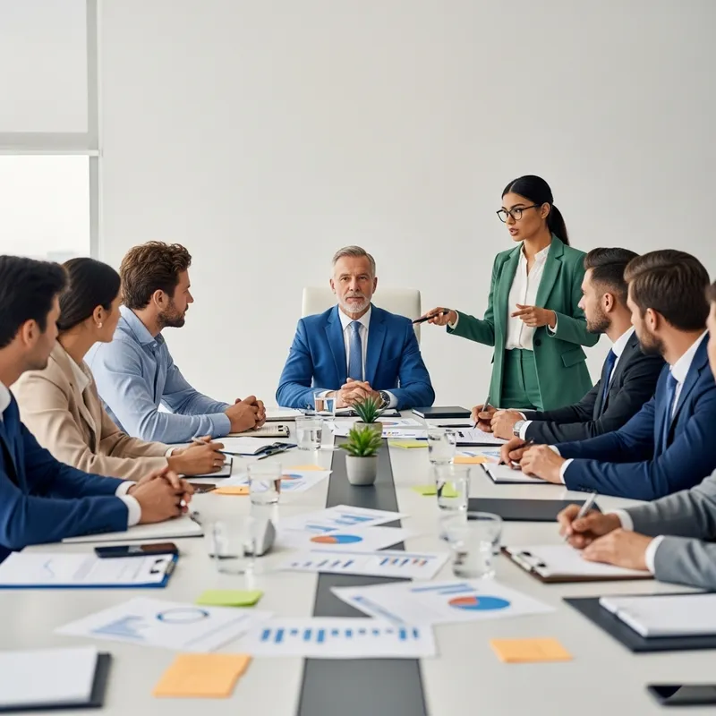 Corporate Negotiation Scene | Mastering Business Deals