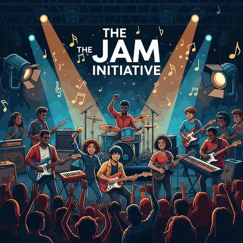 The Jam Initiative: Lively Music Event with Diverse Musicians
