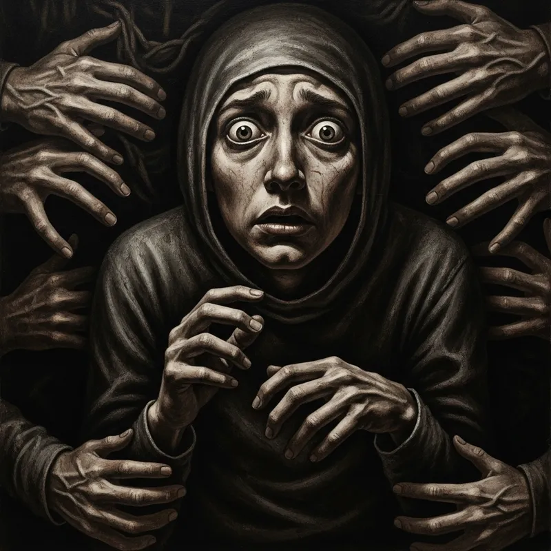 Fearful Person Artwork