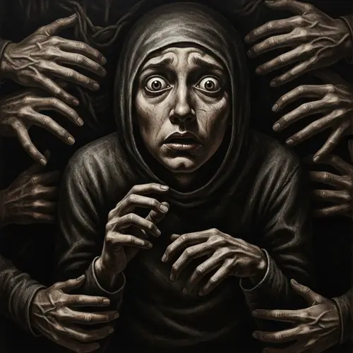 Intense Fear and Vulnerability: Abstract Personification