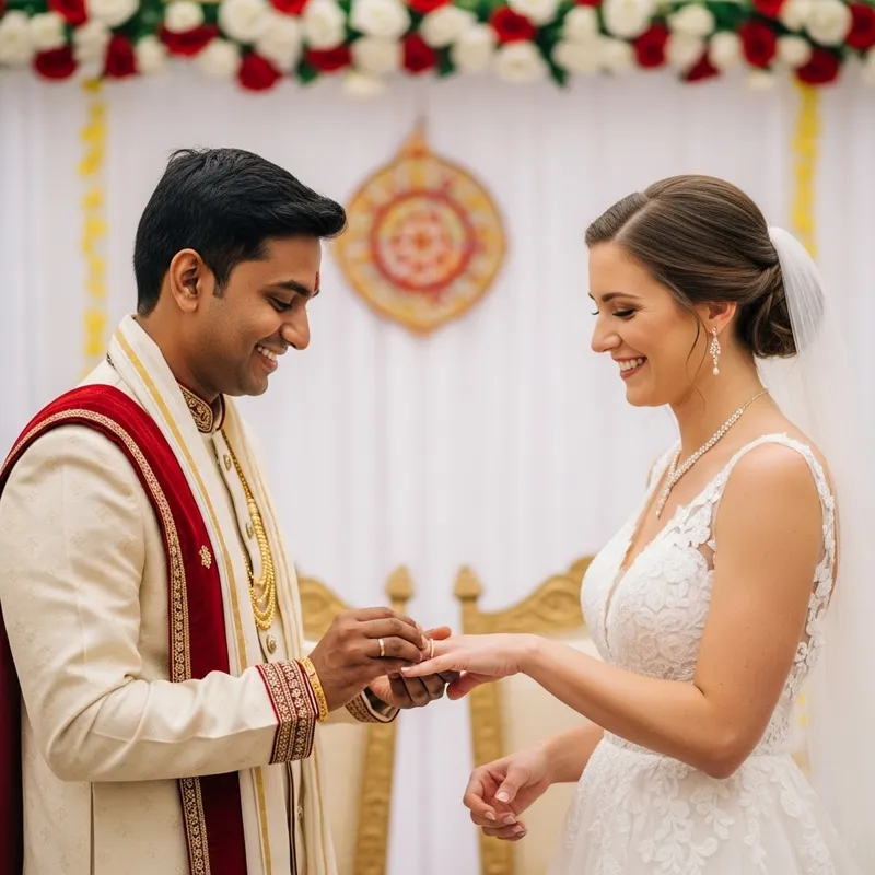 Intercultural Matrimony: Bengali Groom Weds German Bride