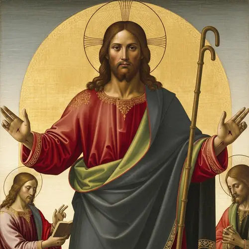 Renaissance Style Depiction of Jesus Christ