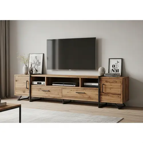 Modern Modular Television Unit with Sleek Design | AV Compartments