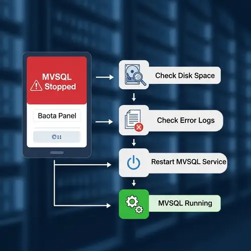 Fix MVSQL Stopping Issue in Baota Panel