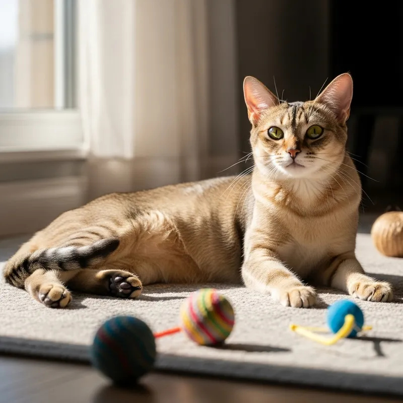 Charming Cat: A Playful and Agile Companion Charming Cat: A Playful and Agile Companion