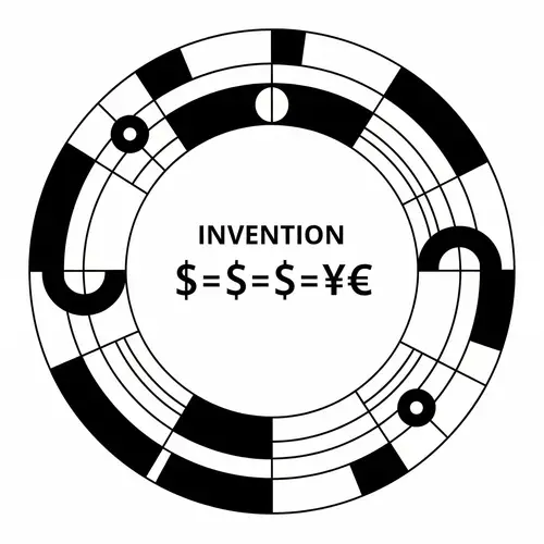 Russian Constructivism Inspired Circular Design | Currency Symbols