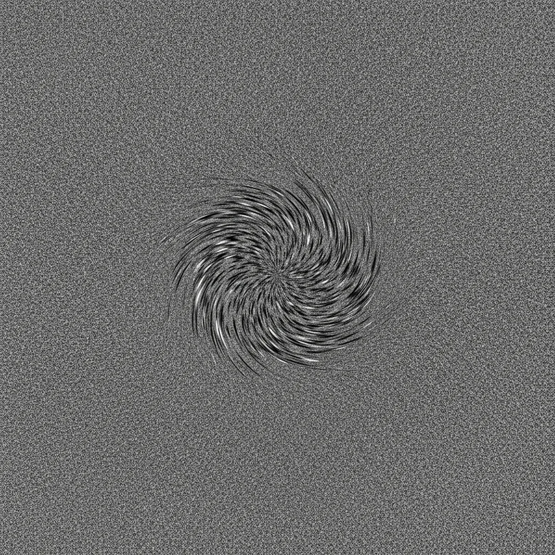 Ethereal Grayscale Swirl - Captivating Static Artistry