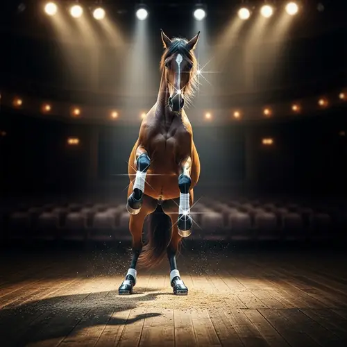Tap Dancing Horse Spectacle | Enthralling Equine Performance