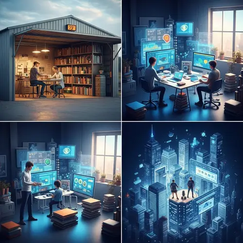 Evolution of a Diverse Online Retailer | From Garage Startup to E-Commerce Giant