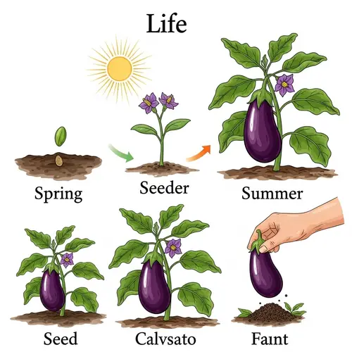 Eggplant Life Cycle: Seasons From Seed to Harvest