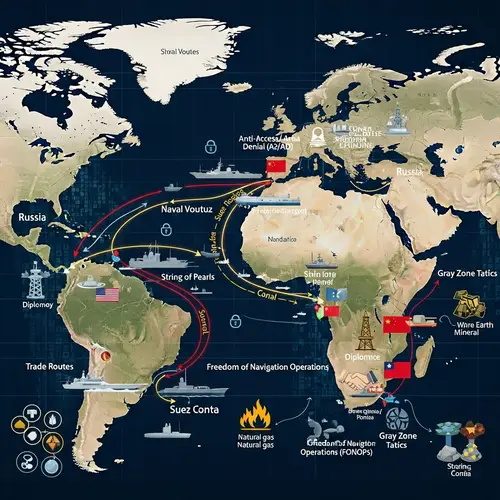 Maritime Corridors Power Competition Analysis