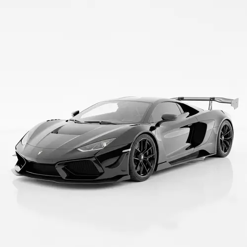 2023 Black Sports Car | Aerodynamic Design & Luxury Features