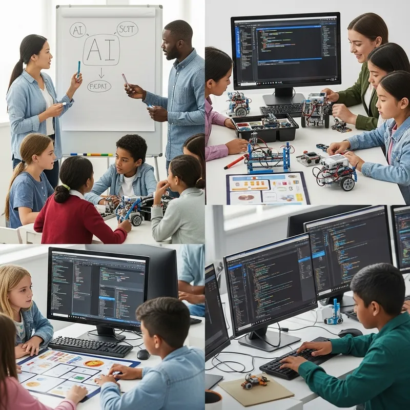 Empowering Kids and Youth with AI, Robotics, and Coding Skills