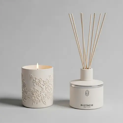Timeless Aesthetic Candle and Diffuser Set for Business Context
