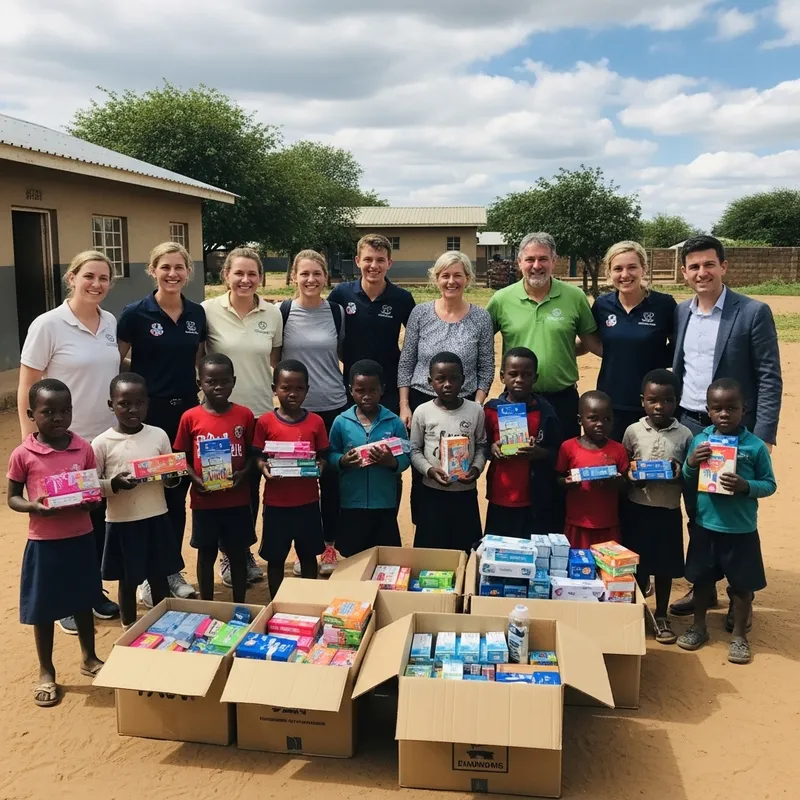 Support Stationery Donation for Orphanage in Zimbabwe