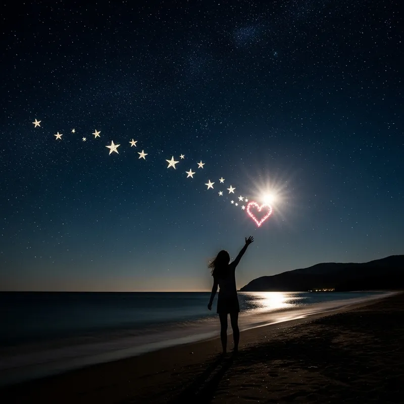 Journey of Love and Freedom: Secrets of the Night Sky