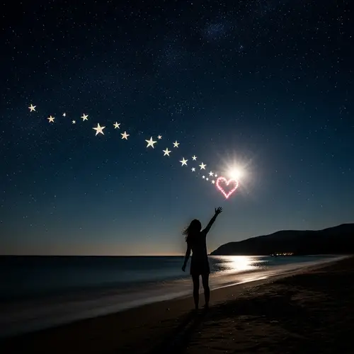 Starry Night Love Journey: Dance of Imagination and Emotion Melody