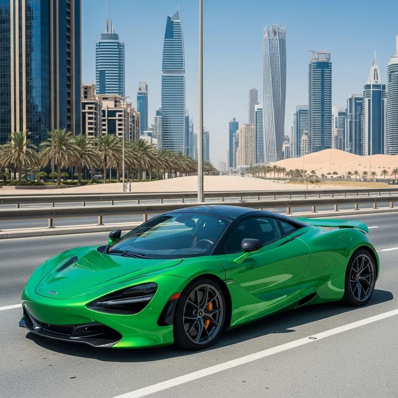 2020 McLaren 720S Coupe (Green) in Dubai | Exquisite Luxury Car