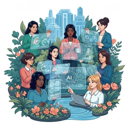 Diverse Women in AI Innovation | Modernity & Tranquility