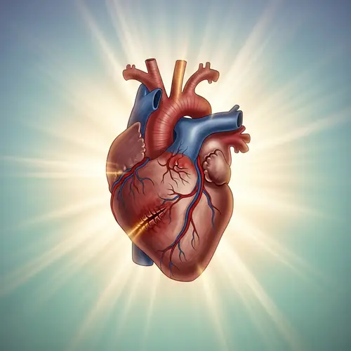 Healing Heart: An Illustration of Renewal and Hope